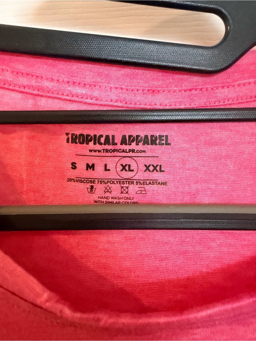 Puerto Rico Pink Muscle Tank - Picture 3 of 5